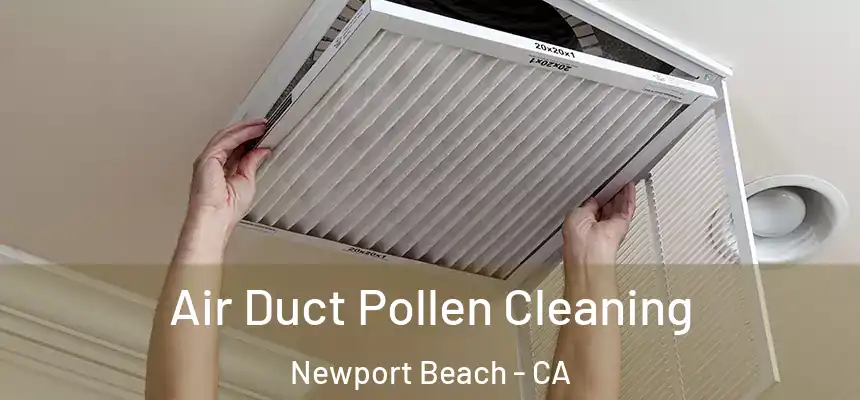 Air Duct Pollen Cleaning Newport Beach - CA