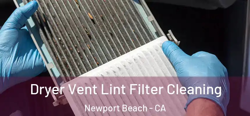 Dryer Vent Lint Filter Cleaning Newport Beach - CA